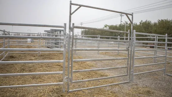 高品質のスチール製家畜囲いフェンス牛ヤード農場フェンス農業機器 (XMM)